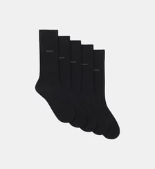 Lot de 5 paires de chaussettes mi hautes BOSS