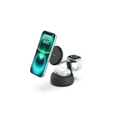 Station de charge 3 en 1 gris Belkin