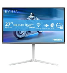 Ecran PC Gamer Evnia 27M2N6501L 27" QHD 240Hz QD-OLED HDR10 G-Sync Ambiglow Philips