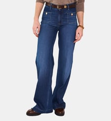 Jean Large En Denim Anais Maison 123