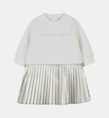 Robe manches longues bi-matières Michael Kors Kids