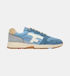 Running tissu suede OLIVE Faguo