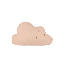 Coussin Wabi-Sabi nuage brodé en double gaze de coton Nobodinoz