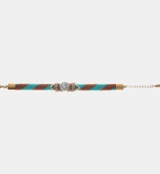 Bracelet perles tissées cabochon central RODRIGUEZ Hipanema