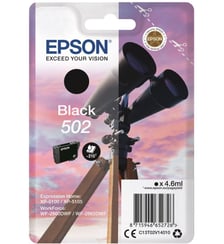 Cartouche d'encre 502 Noir Série Jumelles Epson