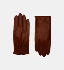 Gants Thomas Homme Cuir Doublés Soie Agnelle