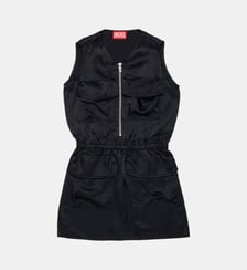 Robe sans manches avec logo Diesel Kids