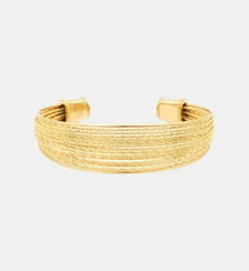 Bracelet jonc   doré à l'or fin - Tess Satellite