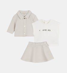 Ensemble cardigan, jupe et t-shirt Michael Kors Kids