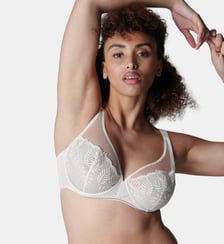 Soutien-gorge avec armature décolleté plongeant - Crême Simone Pérèle