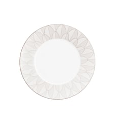 Assiette à diner Malmaison Impériale Porcelain Platine - MALMAISON IMPÉRIALE Christofle