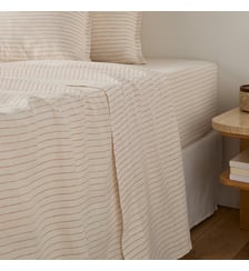Drap plat lin lavé La Redoute Interieurs