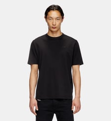 T-shirt avec broderie à logo ton sur ton Diesel