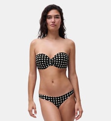Haut de maillot de bain bandeau coques bretelles amovibles Chantelle