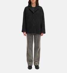 Manteau à chevrons et lurex - MALLORY Pablo