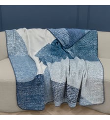 Plaid coton mélangé Garnier Thiebaut
