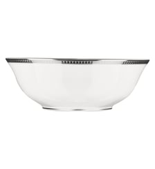 Saladier en porcelaine finition platine - MALMAISON Christofle