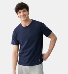 Ensemble pyjama haut et pantalon bleu en coton Le Slip Francais