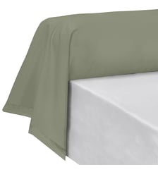 Taie de traversin percale de coton Garnier Thiebaut