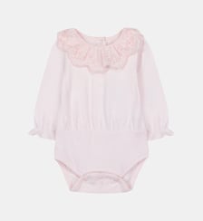 Body - Rosée coton col volanté broderie anglaise Tartine Et Chocolat