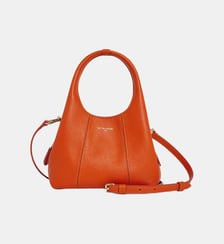 Mini Sac à main Juliette en cuir grainé Le Tanneur