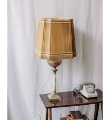 Grande lampe à poser en onyx Julia N°529- Produit chiné Debongout