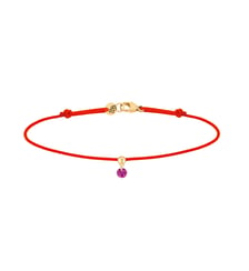 Bracelet Cordon BB - Rubis 0,15ct - Or rose 750‰ La Brune & La Blonde