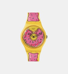 Montre The simpsons Jaune, Rose SO29Z134 Swatch