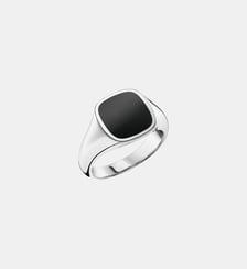 Bague classique noir Thomas Sabo