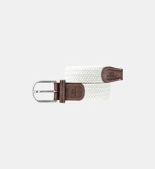 Ceinture tressée élastique unie Billybelt