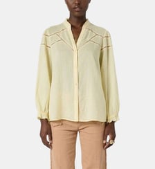 Chemise fine à broderies - CRISTEL Gerard Darel