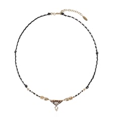Collier cordon avec perles et pendentif central PARAISO Hipanema