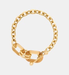 Collier XL Link en métal et résine Rabanne