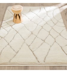 Tapis berbère en laine noué main AM.PM
