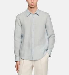 Chemise en lin Sandro