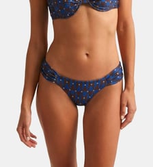 Bas de bikini moyenne froncée Vesper Robin Collection