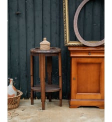 Table d'appoint en marbre Francine N°442- Produit chiné Debongout