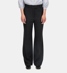 Pantalon large à fines rayures - CHAYE Pablo