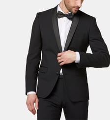 Veste de costume à col châle extra slim Nevis Digel