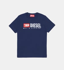 T-shirt en jersey à logo Diesel Denim Division Diesel Kids