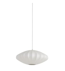 Suspension Fay blanc Ø50 x 22 cm Light & Living