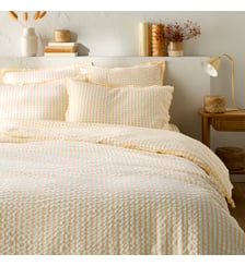 Housse de couette coton seersucker La Redoute Interieurs