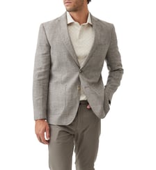 Veste blazer slim en laine et lin The Cascades Rodd & Gunn