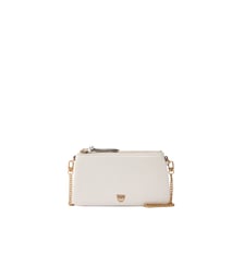 Petit sac à bandoulière mini double bag en cuir Pinko