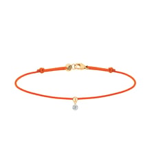 Bracelet Cordon BB - Diamant solitaire 0,07ct - Or jaune 750‰ La Brune & La Blonde