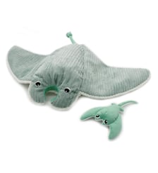 Mantalou la raie manta et son bébé Déglingos