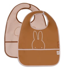 Lot de 2 bavoirs plastifiés Jollein