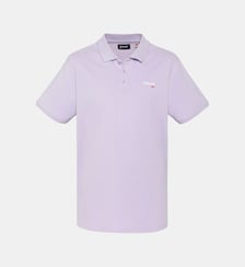 Polo azur en coton piqué Schott