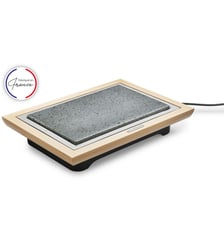 Pierre à cuire Grill' Pierre® Deluxe bois clair à poser, 37.3x23.4 cm Lagrange
