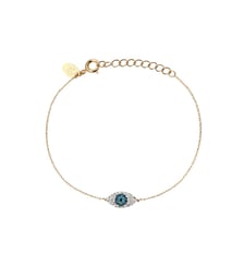 Bracelet doré eyes - kuchi Caroline Najman